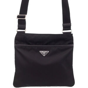 PRADA Re Crossbody Messenger Shoulder Bag Black